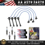 Wireset & 4 Denso Platinum Spark Plug For Toyota Celica Corolla Geo Prizm 8128. Fixed Price $53.59.