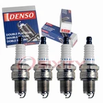 4 Pc Denso Platinum Long Life Spark Plugs For 1987-1995 Dodge Dakota 2.2L Mx. Fixed Price $37.86.