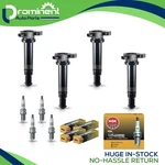 Ignition Coils & Ngk Platinum Spark Plugs For Kia Rio 2006-2011 1.6L UF499. Fixed Price $69.89.