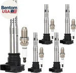 Ignition Coils With Iridium Spark PLUGS,UF575,FOR Audi A3 2004-2013,A4 2005-. Fixed Price $111.86.