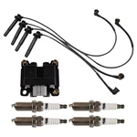 6 Piece Ignition Coil Spark Plug Wire Set Compatible With Subaru H4 25L. Fixed Price $163.90.