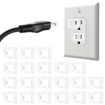 Tiesome 20 Pcs Prong Loose Outlet Fix Plug, Plastic Socket Clear. Fixed Price $10.06.
