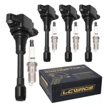 Set Of 4 Ignition Coil Pack And Spark Plugs Fits For 2007 2008 2009 2010.... Fixed Price $104.39.