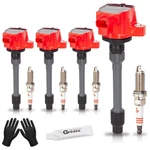 Set Of 4 Upgraded Ignition Coil Pack And Spark Plugs Fits For 2016 2017 2018 .... Fixed Price $99.42.
