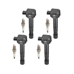 Bdfhyk Ignition Coil UF400 & Iridium Spark Plugs For Honda Civic/acura El. Fixed Price $97.33.