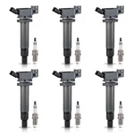 Ena Pack Of UF267 Ignition Coil 4504 Spark Plug 3.0 3.3 V6 1999 2000 2001 2002. Fixed Price $192.46.