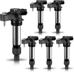 Ena Set Of 6 Ignition Coil Pack Compatible With Buick Cadillac Chevrolet.... Fixed Price $113.99.