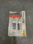 Autolite AP605 Platinum Spark Plugs Qty 2 Nos. Fixed Price $7.99.