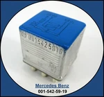 Oem Mercedes Benz 0015425919 Multipurpose Relay Blue Top 5-PRONG 001-542-59-19. Fixed Price $19.95.