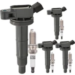 UF333 Ignition Coil Pack 9091902244 And Iridium Spark Plugs 7092 Set Of Fit.... Fixed Price $101.98.