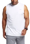 C9 Champion Men's Big & Tall Tech Sleeveless Shirt True White Pick Size. Fixed Price $14.95.