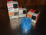 4) New Nos Bwd Distributor Cap C154HD FD-129 Blue Ford Lincoln Mercury V-8. Fixed Price $40.50.