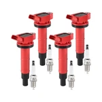Pindex 4 Pack UF333 Ignition Coils And Iridium Spark Plug Kits Comp.... Fixed Price $77.11.
