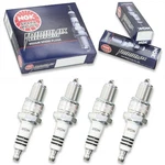4PCS 1981 Yamaha SR250T Ngk Iridium Ix Spark Plugs 248CC 15CI Kit Set Engine Wt. Fixed Price $54.02.