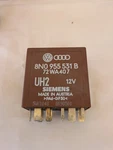 Intermittent Wiper Relay # 601 - Audi Vw Beetle 8N0955531B. Fixed Price $15.00.