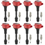 Kit Ignition Coil And Spark Plug For Nissan Titan Infiniti QX56 Armada 2005-2006. Fixed Price $203.99.