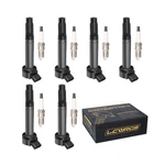 Set Of 6 Ignition Coils Spark Plugs For Toyota Sienna Avalon Camry Highlander.... Fixed Price $127.41.