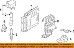 Audi Oem 16-18 A3 Sportback E-tron Ignition System-crnkshft Sensor 05E906433E. Fixed Price $116.66.