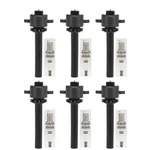 Ignition Coil And Spark Plug Kits Set Of 12 For Isuzu Rodeo Axiom Sport Trooper. Fixed Price $108.19.