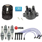 Tune Up Kit Cap Rotor Spark Plugs Wire For Nissan 240SX L4; 2.4L 1991-1994. Fixed Price $153.10.