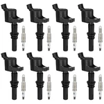 Bdfhyk Ignition Coil Pack DG511 And Iridium Spark Plug SP515 SP546 Compatible Wi. Fixed Price $72.44.