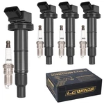 Set Of 4 Ignition Coil Packs And Iridium Spark Plugs For Toyota Camry.... Fixed Price $95.28.