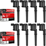 Mas Set Of Ignition Coils Pack + 8PCS Motorcraft Platinum Spark Plug SP493 .... Fixed Price $111.90.