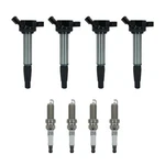 Marsram Ignition Coil Pack UF596 & Double Iridium Spark Plug 4912 For 2009 20.... Fixed Price $99.52.