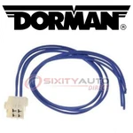 Dorman Techoice Hvac Blower Motor Resistor Connector For 2007-2012 Jeep Ev. Fixed Price $42.05.