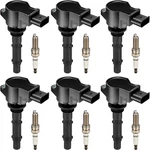 Bdfhyk Ignition Coil Pack UF535 And Iridium Spark Plugs 95983 Compatible.... Fixed Price $172.25.