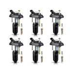 Set Of 6 Ignition Coil Pack And Spark Plugs Iridium Compatible With... Fast Ship. Fixed Price $148.66.