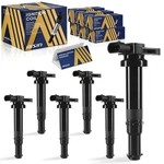 Aisin ESCAZ-00395 Pack Of 6 Ignition Coils Compatible With Hyundai Santa Fe.... Fixed Price $141.50.