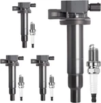 UF316 4 Ignition Coil & Spark Plug Pack For Toyota Yaris Echo Prius Scion Xa Xb. Fixed Price $40.00.