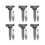 Vplus Set Of Ignition Coils Pack UF267 & Spark Plugs Platinum 4504 90919-01.... Fixed Price $92.04.
