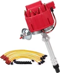 Racing Hei Distributor + Spark Plug Wires Compatible For Chevy C10 Gmc Sbc.... Fixed Price $106.83.
