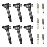 Bdfhyk Ignition Coil Pack And Spark Plugs Compatible With Toyota Lexus Highla.... Fixed Price $138.48.