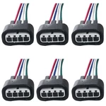 Autowxjq Ignition Coil Female Connector Plug Pigtail Harness 6PCS Compatible.... Fixed Price $27.46.