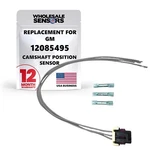 Replacement For Gm 12085495 Camshaft Position Sensor Connector Wiring Harness. Fixed Price $13.75.