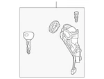 Genuine Mazda Steering Column Lock GD7C-76-290A. Fixed Price $302.84.