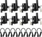 Round Ignition Coil Pack + Iridium Black & Spark Plugs. Fixed Price $168.33.