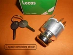 Triumph TR2, TR3, TR3A (1953-1961) Lucas Ignition Switch With Lock Barrel + Keys. Fixed Price $34.29.