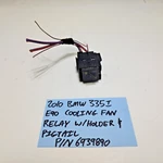2010 Bmw 335I E90 Cooling Fan Relay With Socket Pigtail 6939890 Oem. Fixed Price $26.24.