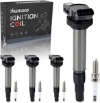 Ransoto Ignition Coil Pack UF596 & Iridium Spark Plug Compatible With Toyota.... Fixed Price $74.97.