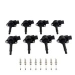 Ignition Coil And Spark Plug Kit For Mb Mercedes Coupe Sedan C63 Amg SL63 E63. Fixed Price $201.99.