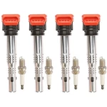 Kit Ignition Coil And Spark Plug For Vw Audi Q3 Quattro A5 Volkswagen Tiguan Cc. Fixed Price $98.99.