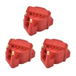 Ena Set Of 3 Red Ignition Coil Pack Compatible With Buick Cadillac Chevy. Fixed Price $98.91.