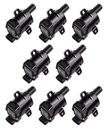 Mas Set Of 8 Round Ignition Coils Pack Compatible With Chevy Gmc Silverado 1500. Fixed Price $38.27.