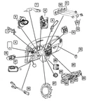 Genuine Mopar Ignition Switch 4793576AC. Fixed Price $78.65.