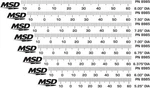 Msd Timing Tape Harmonic Balancer 5.25" - 8.00" Fits Chevrolet Sbc 8985. Fixed Price $15.16.