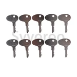 Svyoroo 10X Ignition Key 123243 Caterpillar Mitsubishi Forklift Parts. Fixed Price $14.50.